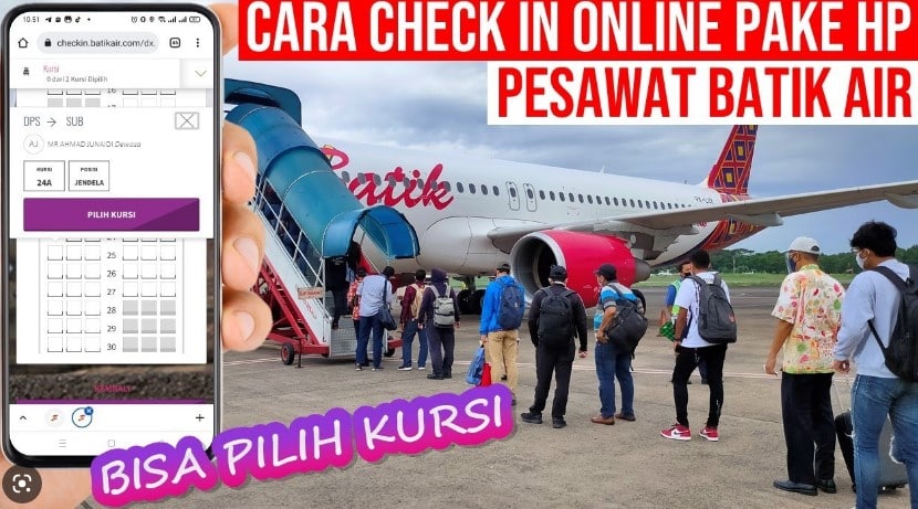cara check in online batik air
