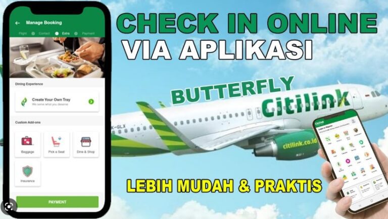 cara check in online citilink